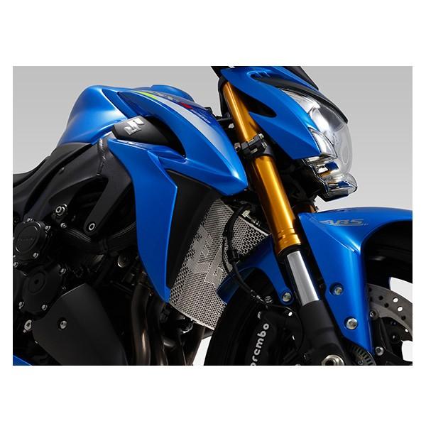【goushi☆】GSX-S1000 ラジエターコアプロテクター ヨシムラ】GSX-S1000用ラジエターコアプロテクター ＆ ステップKIT発売