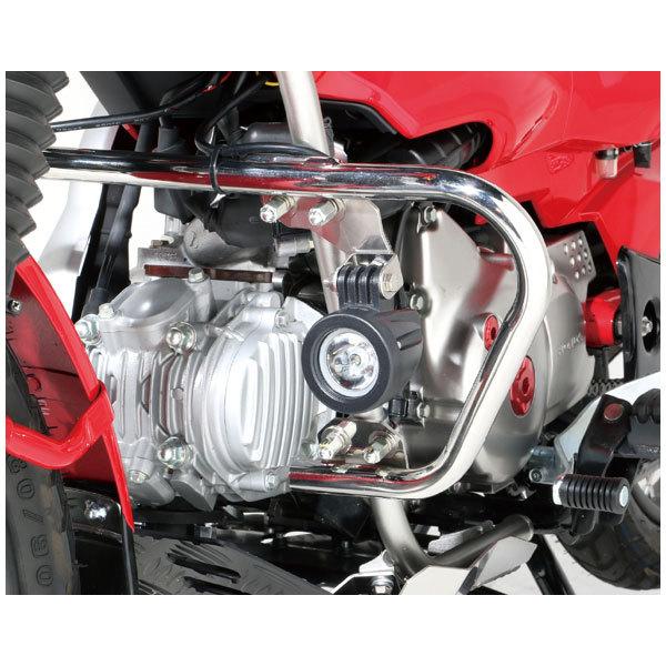 キタコ LEDシャトルビームキット(クリア) ブッシュガード装着車