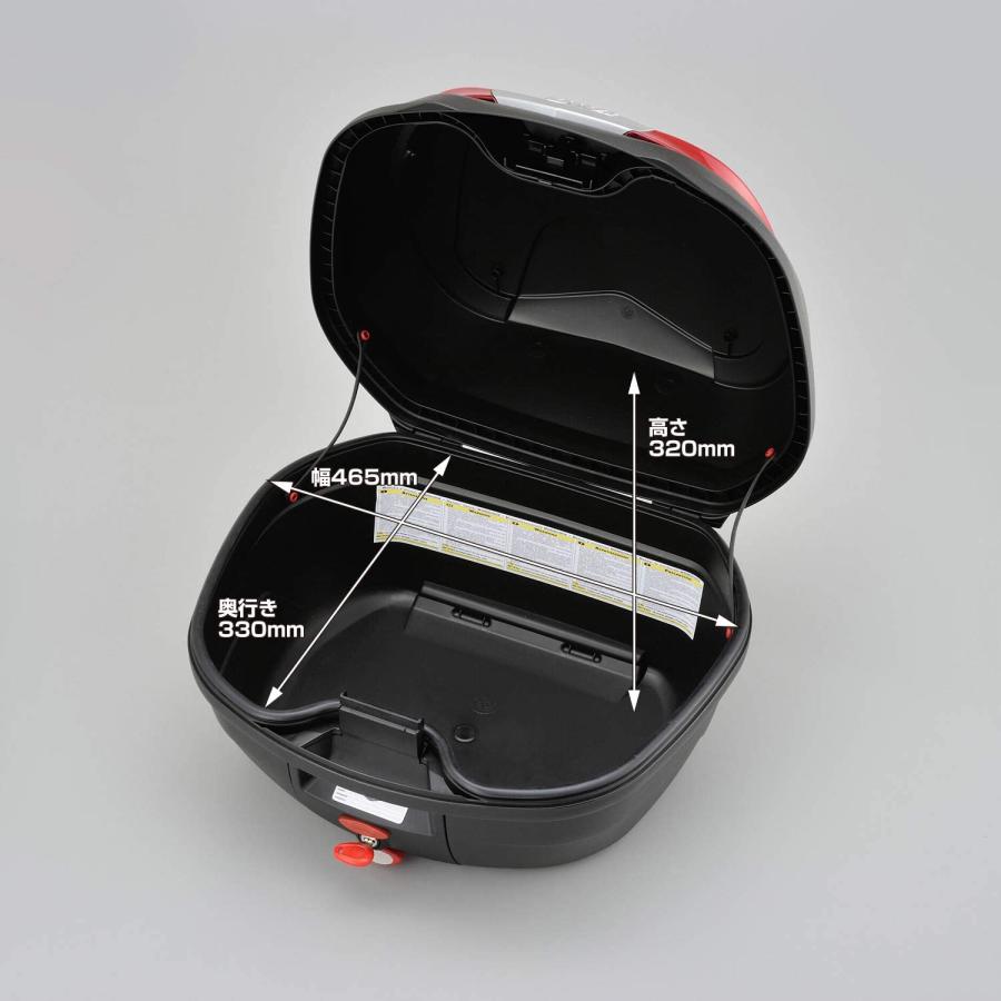 【6月9日出荷】デイトナ GIVI B360N モノロック ムトソウBK 92285_2