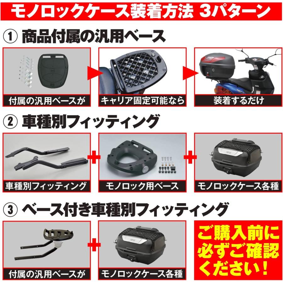 発送について DAYTONA（デイトナ） 【5月16日出荷】デイトナ GIVI E43NTLD-ADV モノ