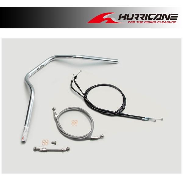 【×欠品中 納期未定】ハリケーン ポリス4型 ハンドルセット CB1300SB('14〜'19) H035-068C