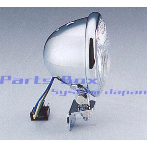 HURRICANE - 【×欠品中 要納期見さだめる】ハリケイン ビラーゴ250/400用 4.5ベーツヘッドライトキットマルチ HA5604CR 車、バイク、自転車-ライト、レンズ