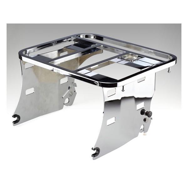 キジマ ツーリングキャリア デタッチャブルマウント クロームメッキ