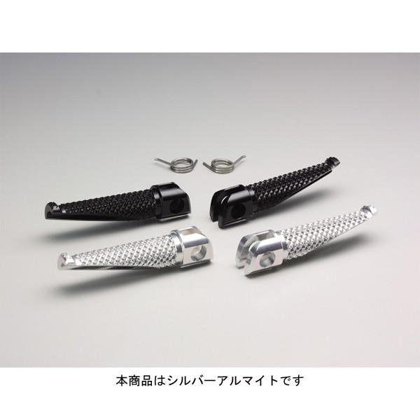 【10月3日出荷】ハリケーン ステップバー(カワサキケイ) シルバー HF5102A-01