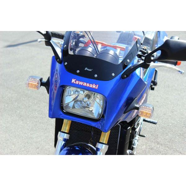 POSH - GPZ900R(ALL)用 LEDコンバージョンキット フロントボジション(W球)いたし方[読みやすい水晶体] P033408 車、バイク、自転車-ウインカー
