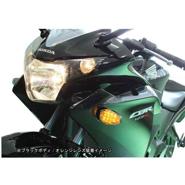 POSH CBR125R('13〜)用　ライトウエイトLEDウインカーキット[ブラックボディ/クリアーレンズ]　P058052-06_1
