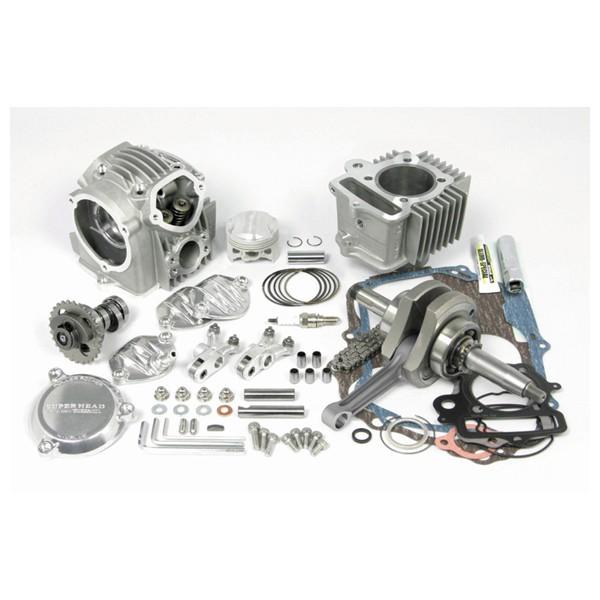 武川 スーパーヘッド4V＋Rボア＆ストロークアップキット106cc(2点支持クランク/Hシリンダー) 12Vモンキー・ゴリラ SP01-06-0036