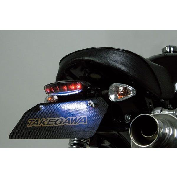 スペシャルパーツ武川 武川 LEDミニテールランプキット BK モンキー 05