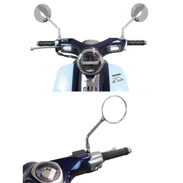 スペシャルパーツ武川 【3月6日出荷】武川 クラシックミラー M10逆ネジ