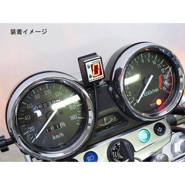 プロテック No.11062 ゼファー400χ['01〜]専用シフトポジションインジケーター　SPI-K67_2