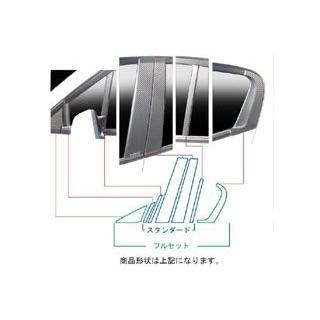 HASEPRO(ハセプロ)  マジカルカーボン ピラーセット フルセット ガンメタ ZE2 インサイト(2009/2〜)
