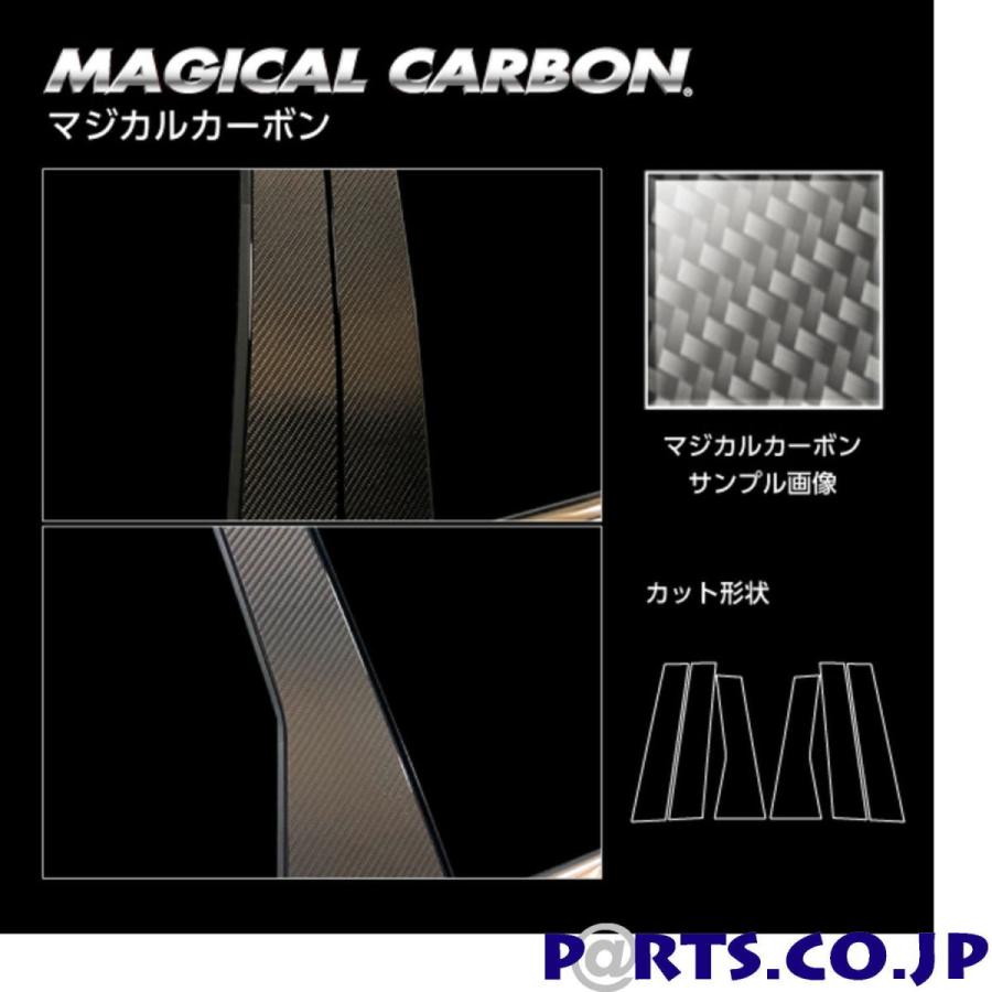 マジカルカーボン ガンメタ ピラー スタンダードセット ノーマルカットタイプ 三菱 アウトランダーPHEV GN0W P (2021.12〜) CPM-41
