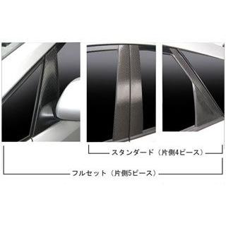HASEPRO(ハセプロ)  マジカルカーボン ピラーセット フルセット シルバー NHW20系 プリウス(2003/9〜2009/5)