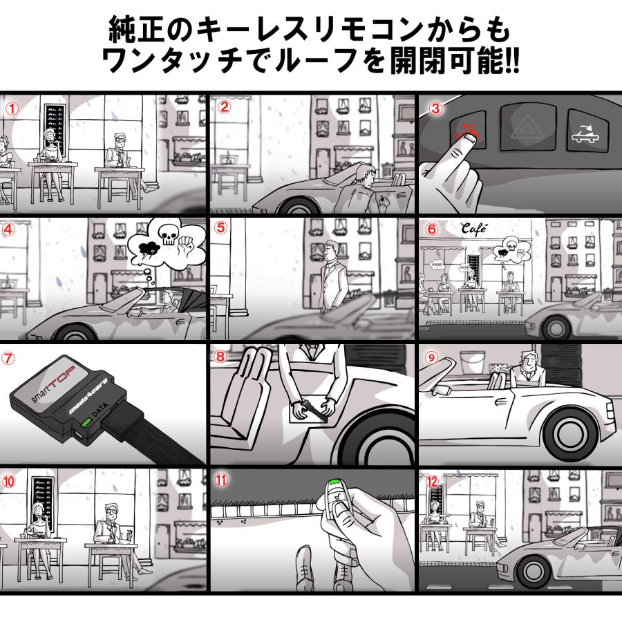 スマートトップ 2011〜 メルセデスベンツ R172 SLKクラス 走行