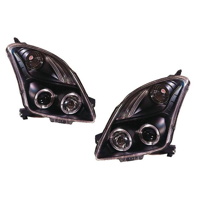 エンジェルアイ プロジェクター ヘッドライト ブラック インナー ZC/ZD  