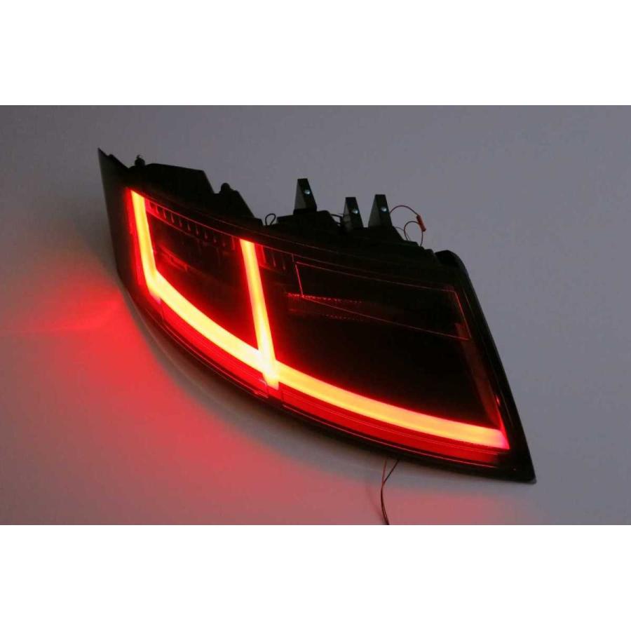 LED ライトバー テール レンズ スモーク 07-13 アウディ TT (8J) シーケンシャルウィンカー 商品レビュー投稿で保証6ヶ月延長｜partscojp｜05