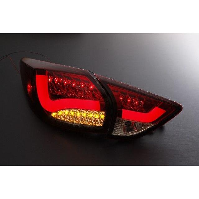 LED ライトバー テール レンズ レッド\u0026クリスタル 12-16 マツダ ＣＸ−５ 商品レビュー投稿で保証6ヶ月延長の画像