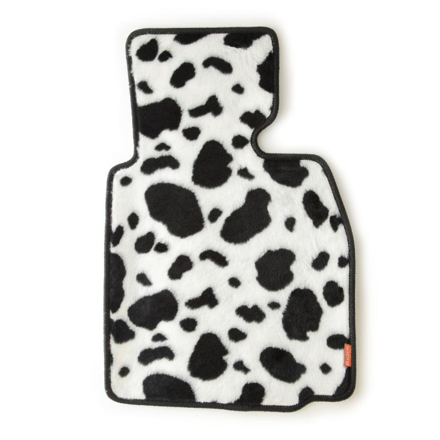 フロアマット トヨタ アルファード／ヴェルファイア 27年1〜 ８人乗／ＸＳ／標準コンソール-アニマル カウ