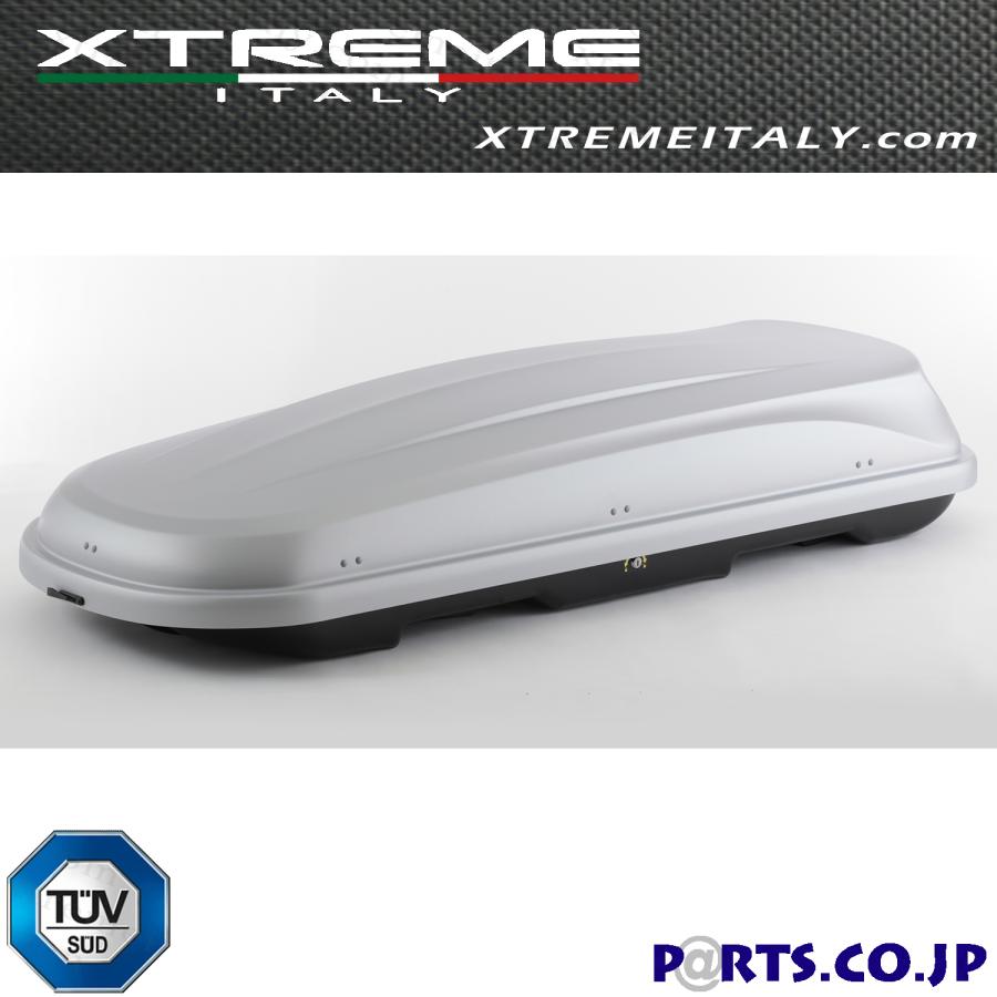 ルーフボックス 450リットル フラットシルバー イタリア製  