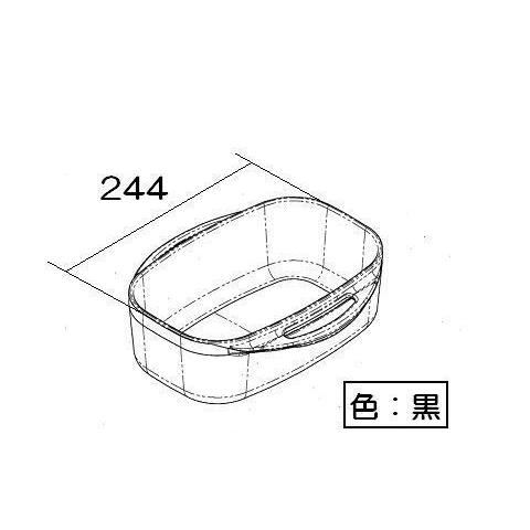 リンナイ Rinnai ココットダッチオーブン容器本体（フタと内網除く） RBO-D1V用 076-052-000の画像
