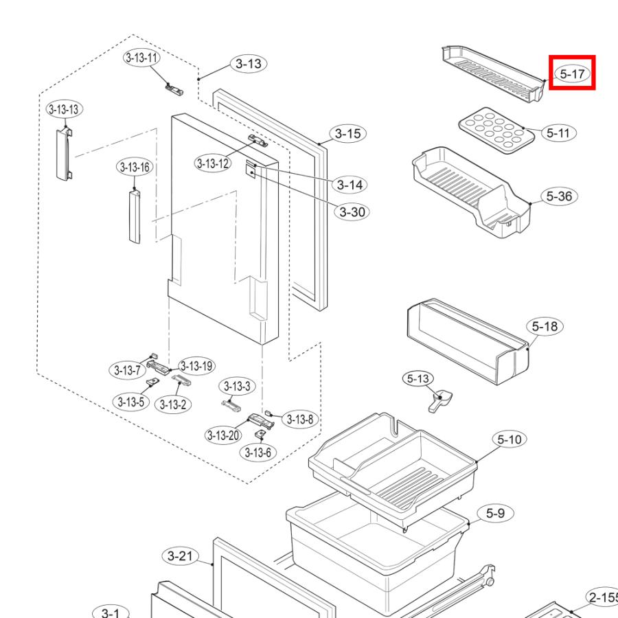 SHARP（シャープ） 【在庫あり○】シャープ 冷蔵庫 冷蔵室 小物
