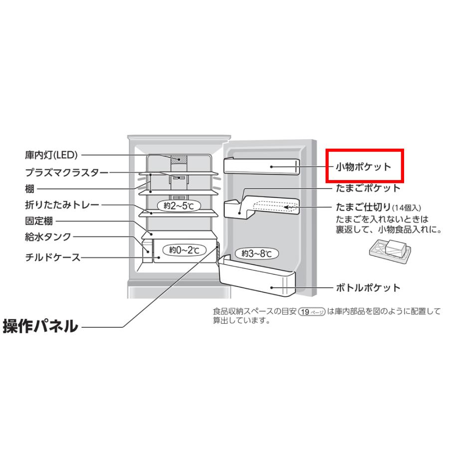 SHARP（シャープ） 【在庫あり○】シャープ 冷蔵庫 冷蔵室 小物