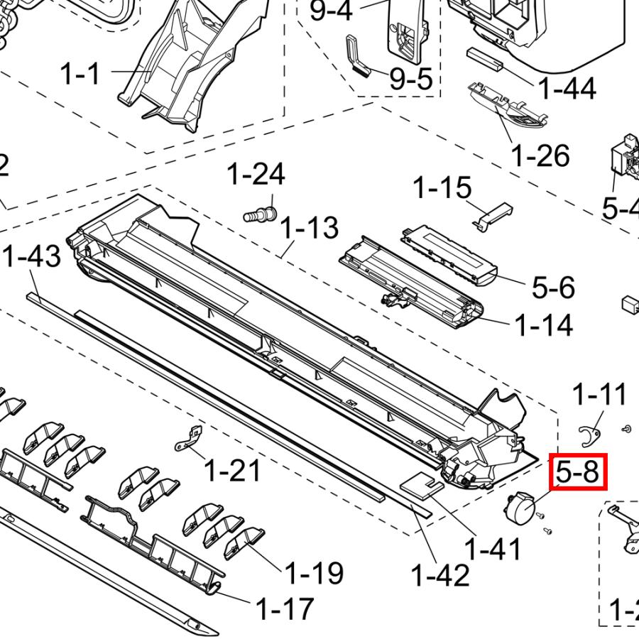 SHARP（シャープ） エアコン 上下風向ルーバーモーター 2056307179