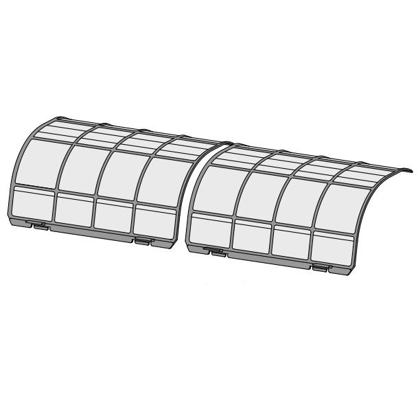 TOSHIBA（東芝） エアコン エアフィルター（2枚入り） 43080698