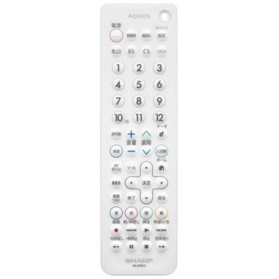 SHARP AQUOS ホワイトテレビ 本体・リモコン SHARP（シャープ） SHARP AQUOS純正リモコン（スタンダードテレビ用