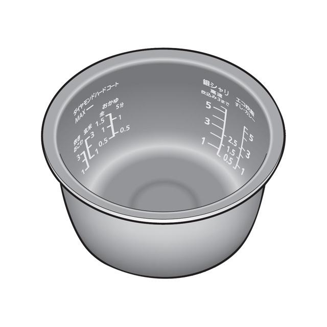パナソニック　内釜　【品番：ARE50-L47】 Panasonic（パナソニック） 炊飯器用内釜 ARE50-L47 : パーツコム