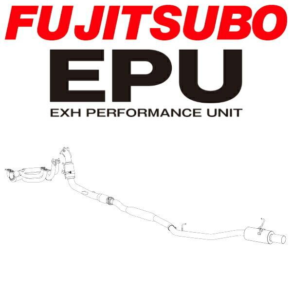 FUJITSUBO EPUパフォーマンスユニットマフラー CBA-VABスバルWRX STI H26/8〜｜partsdepot