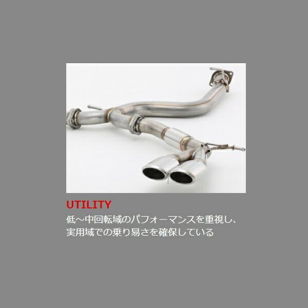 FUJITSUBO オーソライズSマフラー DBA-GP3インプレッサスポーツ CVT用 