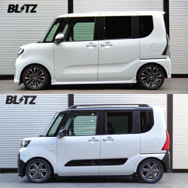 BLITZ DAMPER ZZ-R車高調整キット前後セット LA650Sタント BLITZ DAMPER ZZ-R車高調整キット前後セット LA650Sタント