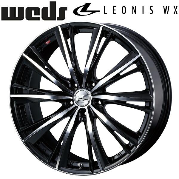 WEDS（ウェッズ） Weds LEONIS WX ブラックミラーカット 4本set 7.0J