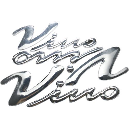 ビーノ エンブレム3 片側 ヤマハ 純正 新品 バイク 部品 在庫有り 即納可 oP ヤマハ ビーノ VINO エンブレム 3点 左右 エナジープライス : パーツ