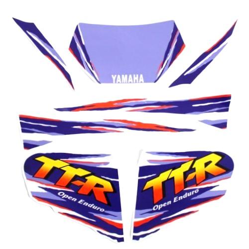 ヤマハ TT250R 4GY デカール 7点 セット エナジープライス : パーツ