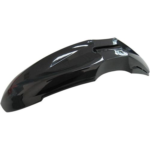 オフロード バイク用 フロントフェンダー ブラック 外装 PFP : パーツ