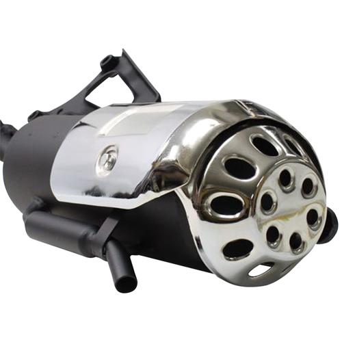 ホンダ ライブディオ DIO ZX/SR/S AF34 AF35 マフラー メッキ