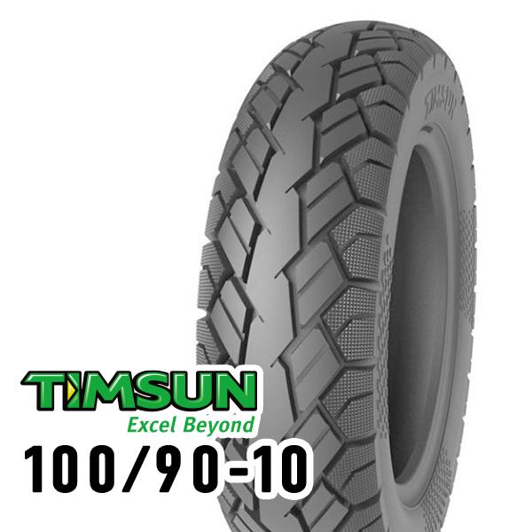 TIMSUN(ティムソン) TS717 100/90-10 61J TL リア TS-717 バイク