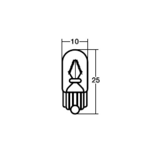 スタンレー(STANLEY) NO35 BPWB127 12V5W 自動車 電球 : パーツ