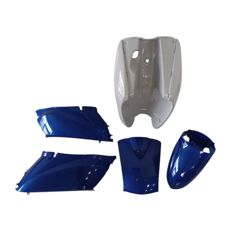 ホンダ トゥデイ TODAY AF61 外装 5点 カウル セット イプシロンブルー