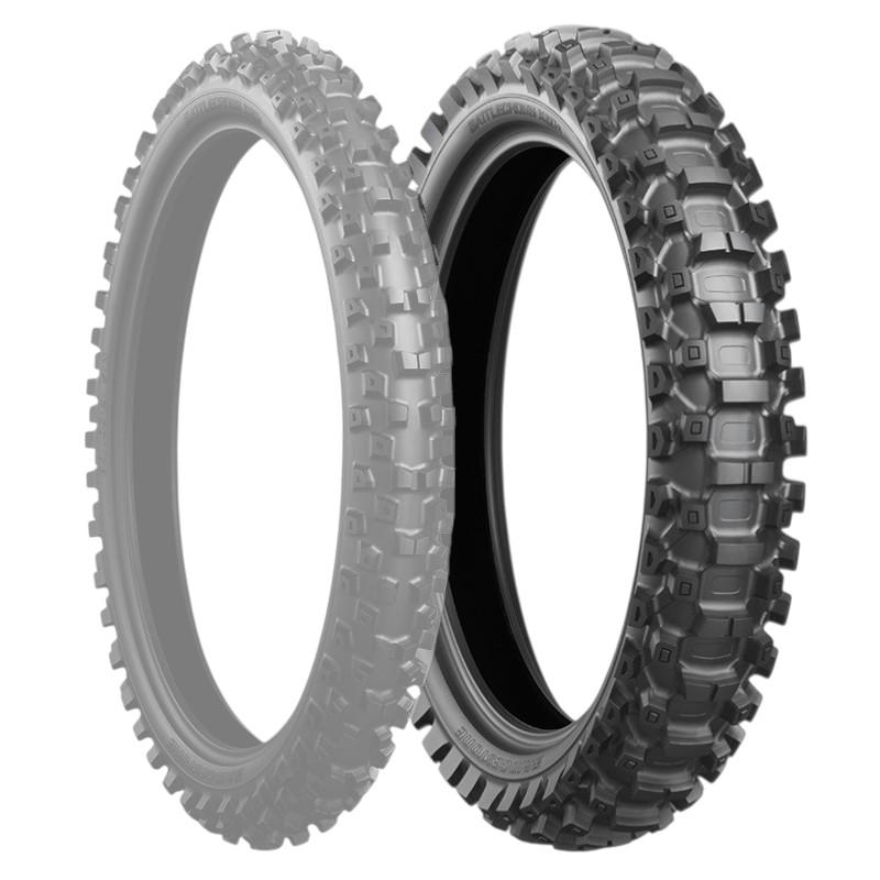 BRIDGESTONE BATTLECROSS X20 120/80-19 63M W リア SOFT MCS01366