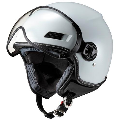 マルシン工業(Marushin) バイク ヘルメット ジェットヘルメット ジェットヘルメット MS-340 パールホワイト M 04340301｜partsdirect2｜02