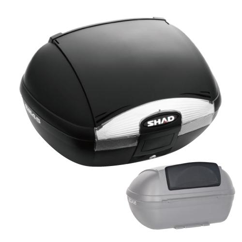 SHAD(シャッド) 【セット売り】SH45 トップケース 無塗装ブラック 