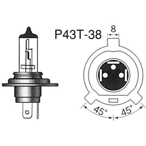 複数個口用❸ スタンレー(STANLEY) 14-0186 12V60/55W(耐振) バイク ヘッドライト球