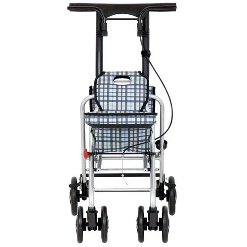 新品・未開封・未使用 シルバーカー SICP02 チェックブラック tacaof SICP02シプール チェックブラック SICP02-BK 福祉 シルバーカー