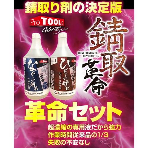 専用購入決定済み4 ProTOOLs 錆取革命 革命セット サビ取り剤 防錆コーティング剤 バイク