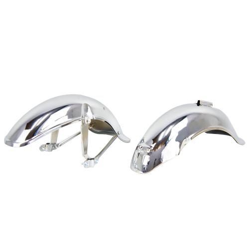 ai-NET 純正リペア用 メッキカブトフェンダー前後セット 4041 バイク