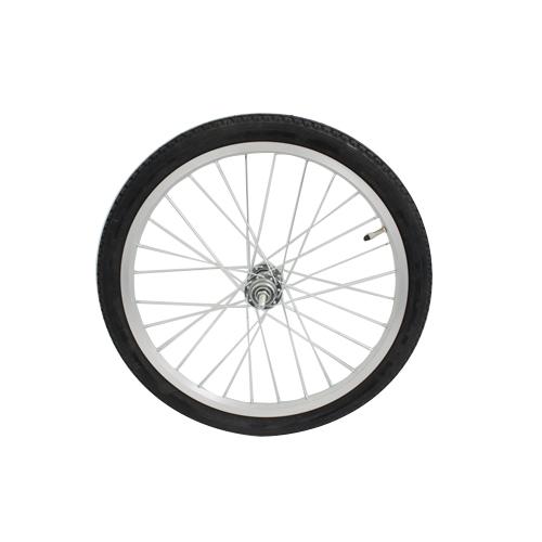 20インチ 自転車 20×1.75 47-406 後輪リム完組 バンド用アルミリム(28H