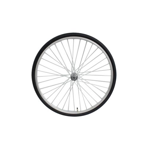 27インチ 自転車 27×1 3/8 14T 37-630 後輪リム完組 バンド用 